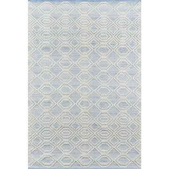 Momeni Geometric Contemporary Area Rugs, Blue