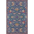 thumbnail image 1 of Momeni Ibiza Hand Tufted Wool Blue Area Rug 6' X 9', 1 of 4