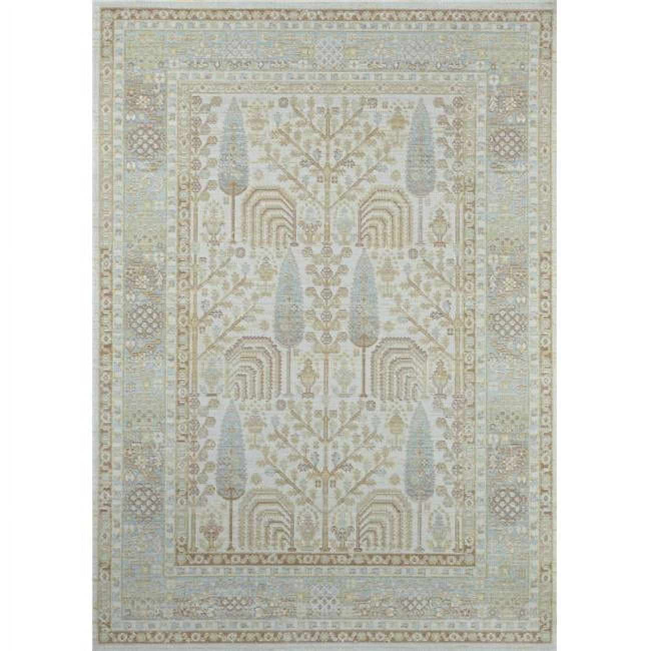 Isabella Ivory and Pastel Synthetic Runner Rug