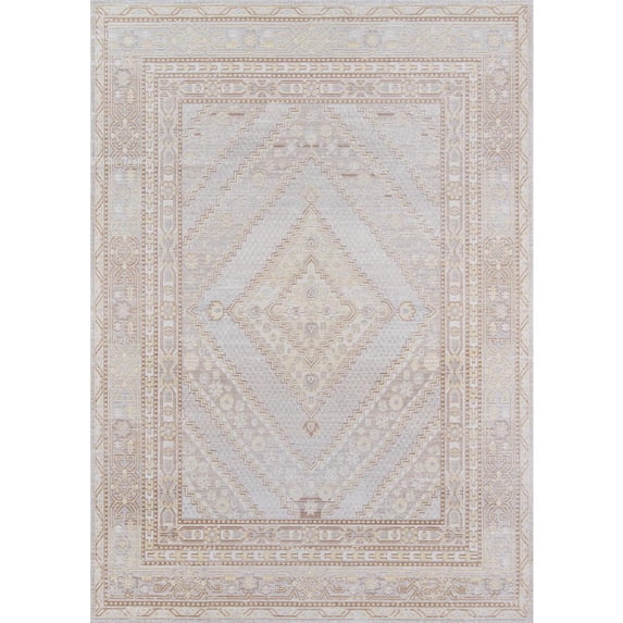 Momeni Isabella Polyester Machine Made Grey Runner 2'3" X 8'