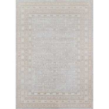 Momeni  Isabella Polyester Traditional Area Rug Grey 2' x 3' 2' x 3' Accent, Indoor Rectangle