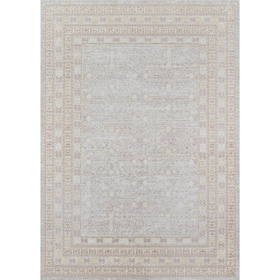 Momeni Isabella Polyester Machine Made Grey Area Rug 2' X 3'