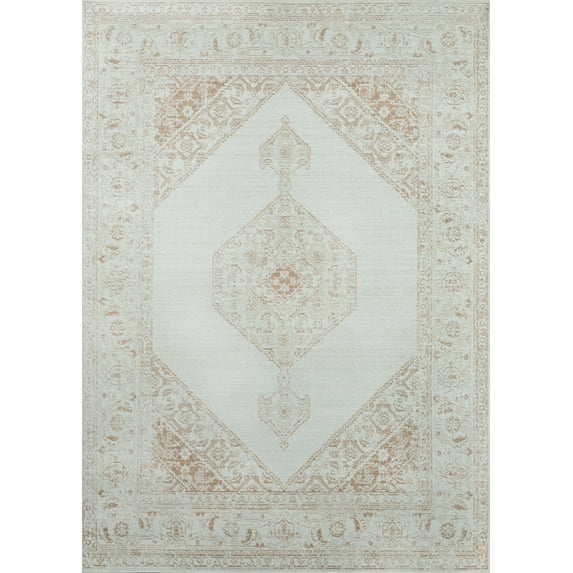 Momeni Isabella Traditional Polyester Brown Area Rug 4' X 6'
