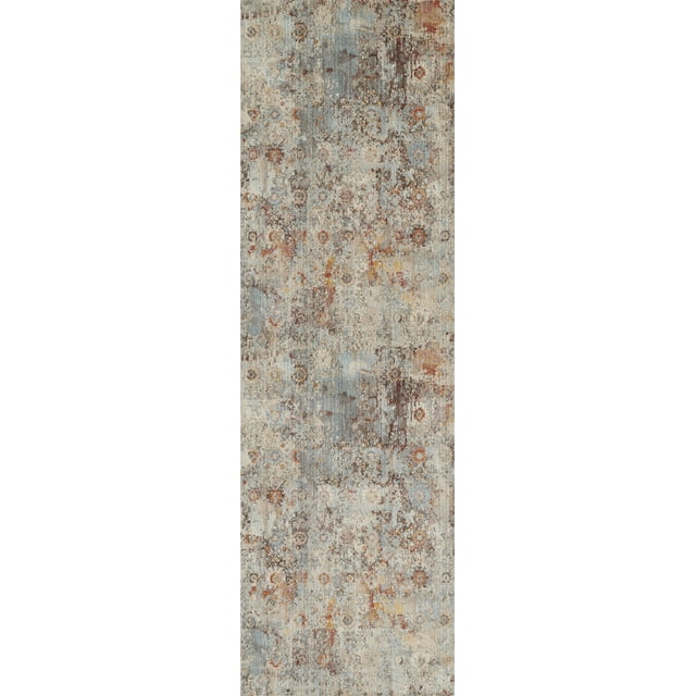 Momeni Izmir Polyester Traditional Multi Area Rug 2'6" X 8' Runner
