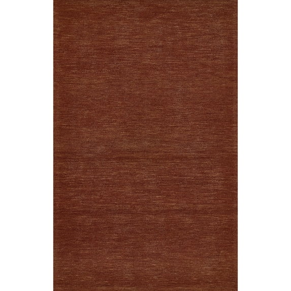 Momeni JAMESJAM-1RST5080 5 x 8 ft. James JAM-1 Hand Tufted Indoor Rectangle Area Rug, Rust