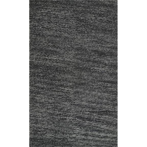 Momeni JAX00JAX-1CHR5080 5 x 8 ft. Jax Hand Woven Rectangle Area Rug, Charcoal