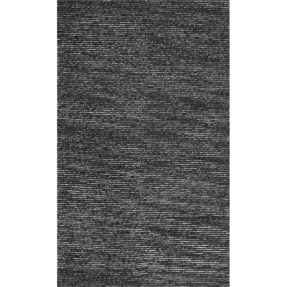 Momeni JAX00JAX-1CHR80A0 8 x 10 ft. Jax Hand Woven Rectangle Area Rug, Charcoal