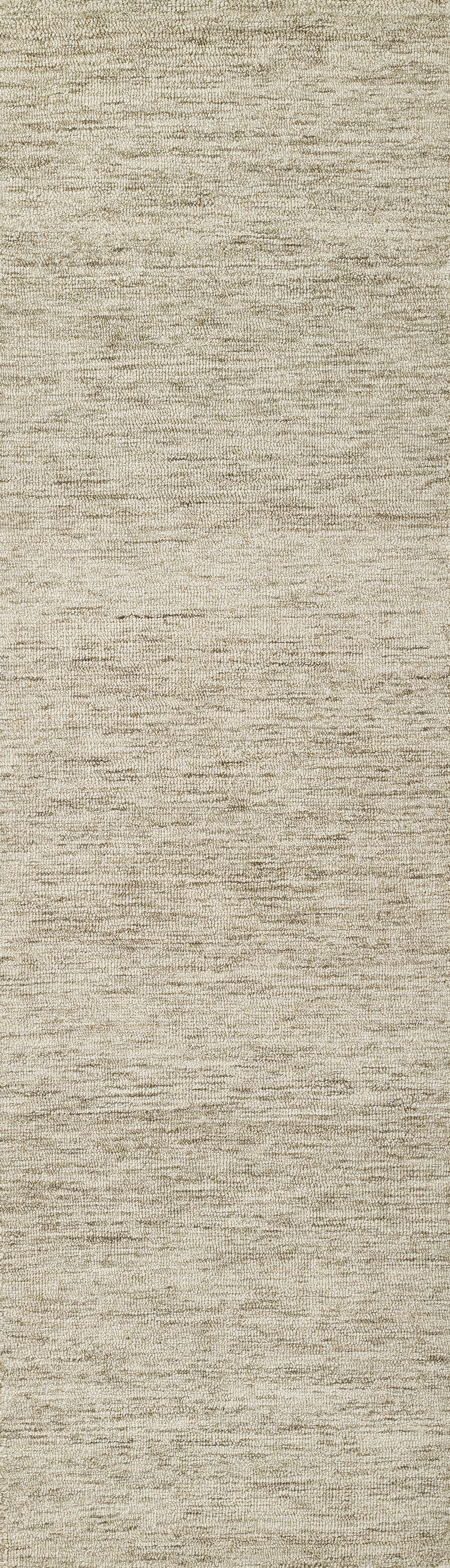 Natural Wool Hand-Tufted Runner Rug 2'3" x 8'