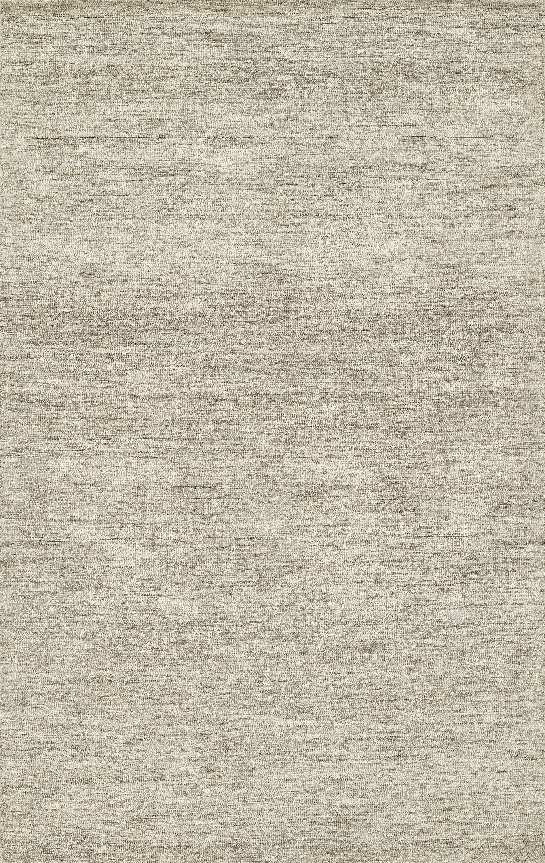 Heathered Minimalist Hand-Tufted Wool Area Rug in Blue, Gray, and Sand - 5' x 8'