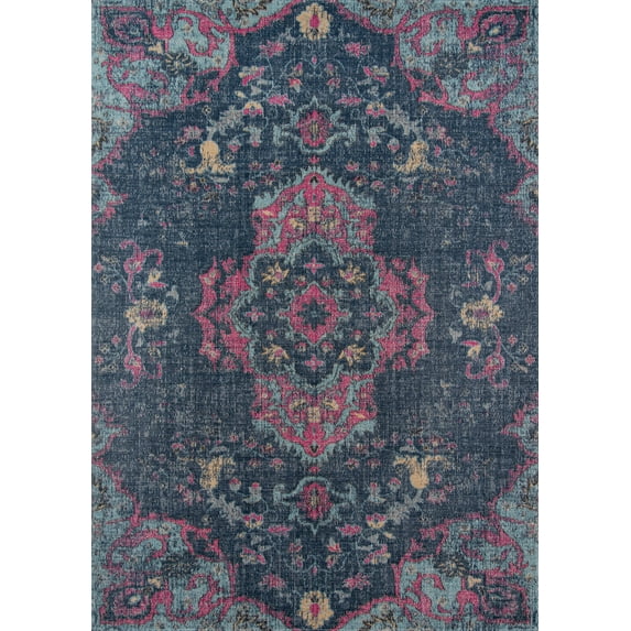 Momeni Jewel Polypropylene Machine Made Denim Area Rug 9' X 12'