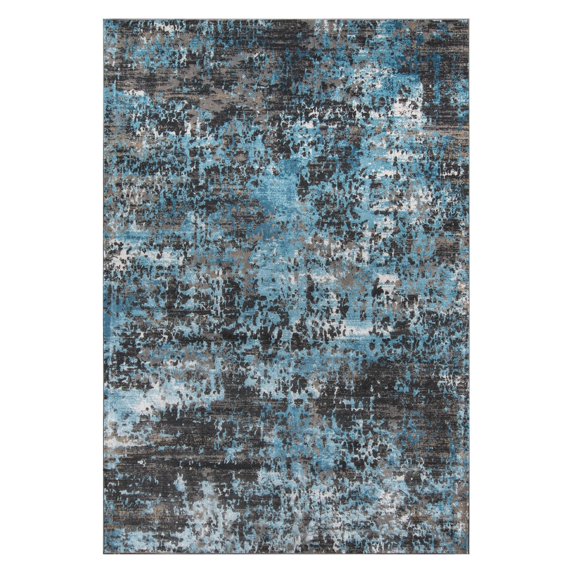 Momeni Juliet Collection Turkish Machine Made Charcoal Area Rugs 3'3"X5'