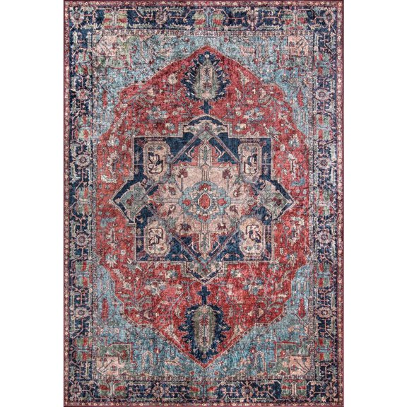 Momeni Karachi Polyester Multi Area Rug 6' X 9'