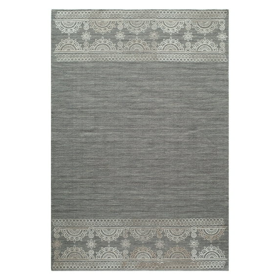 Momeni Lace Embroided Henna Area Rug