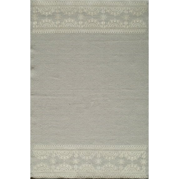 Momeni Lace Embroided Henna Area Rug