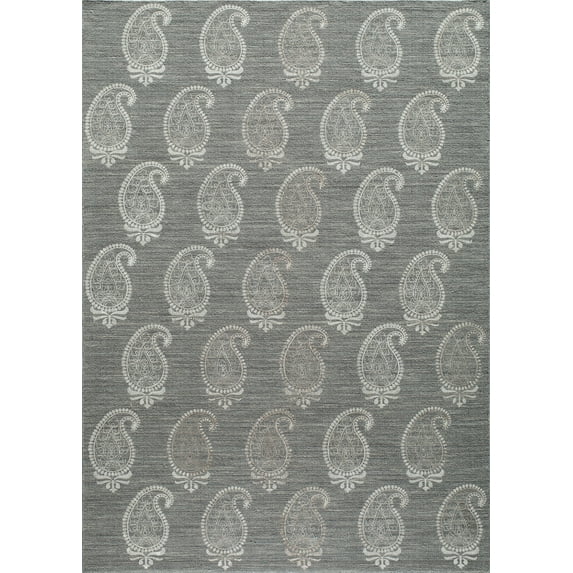 Momeni Lace Embroided Paisley Area Rug