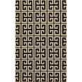 thumbnail image 1 of Momeni Laguna Geometric & Abstract Modern Area Rugs, Black, 1 of 2