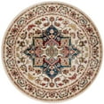 thumbnail image 1 of Momeni Lenox Polypropylene Machine Made Ivory Area Rug 5' X 5' Round, 1 of 5