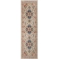 thumbnail image 1 of Momeni Lenox Polypropylene Machine Made Ivory Runner 2'3" X 8', 1 of 5