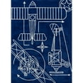 thumbnail image 1 of Momeni Lil Mo Hipster Blueprint Area Rug, 1 of 4