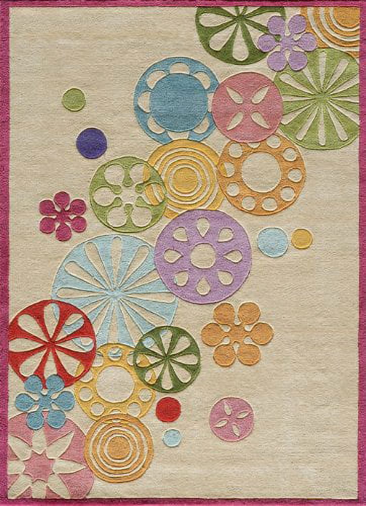 Lil Rug Momeni Rugs Lil' Mo Hipster Collection, Kids Themed Hand Carved ...