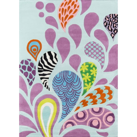 momeni lil mo hipster funky rug - 3' x 5'
