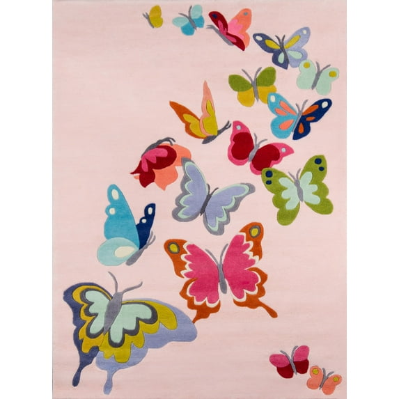 Momeni Lil Mo Whimsy Butterfly Flutter Area Rug