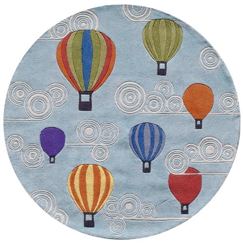 Momeni Lil Mo Whimsy Hot Air Balloons Area Rug