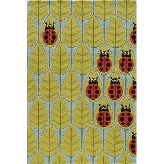 Momeni Lil Mo Whimsy Ladybug Family Area Rug
