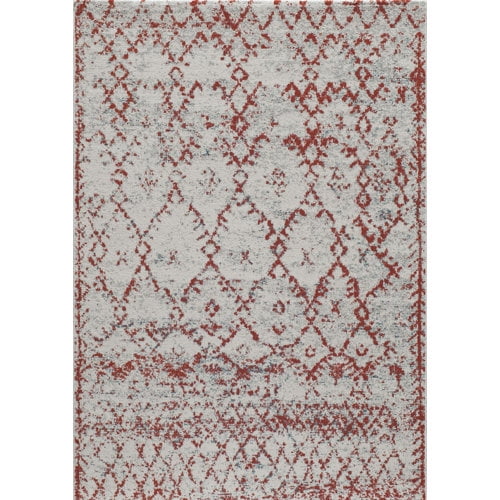 Momeni Geometric Traditional Area Rugs, Brown, 111" x 150"