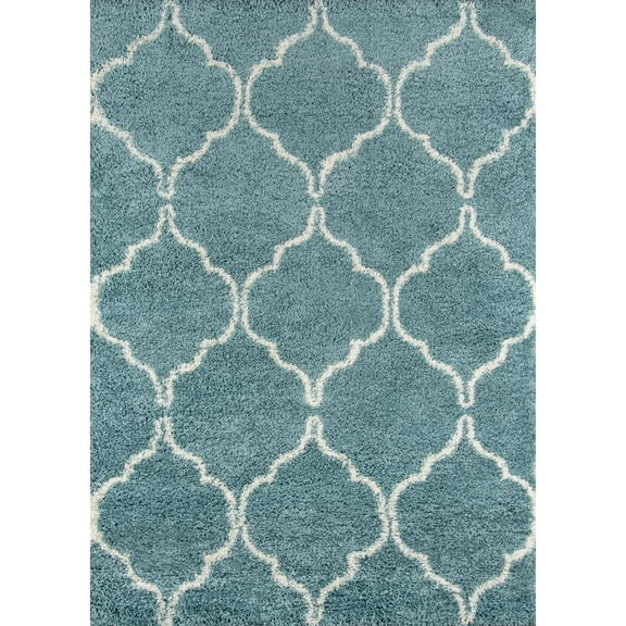 Momeni Contemporary Rectangle Area Rug, Blue, 9'3" X 12'6"