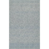 Momeni Contemporary Rectangle Area Rug, Blue, 9' X 12'