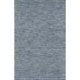 thumbnail image 1 of Momeni Mallorca Hand Hooked Wool Geometric Denim Area Rug 5' X 8', 1 of 6