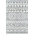 thumbnail image 1 of Momeni Mallorca Hand Hooked Wool Grey Area Rug 3'6" X 5'6", 1 of 5