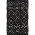 thumbnail image 1 of Momeni Margaux Polyester Table Tufted Black Area Rug 2' X 3', 1 of 4