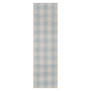 Erin Gates by Momeni Marlborough Charles Light Blue Hand Woven Wool Area Rug 5 X 8