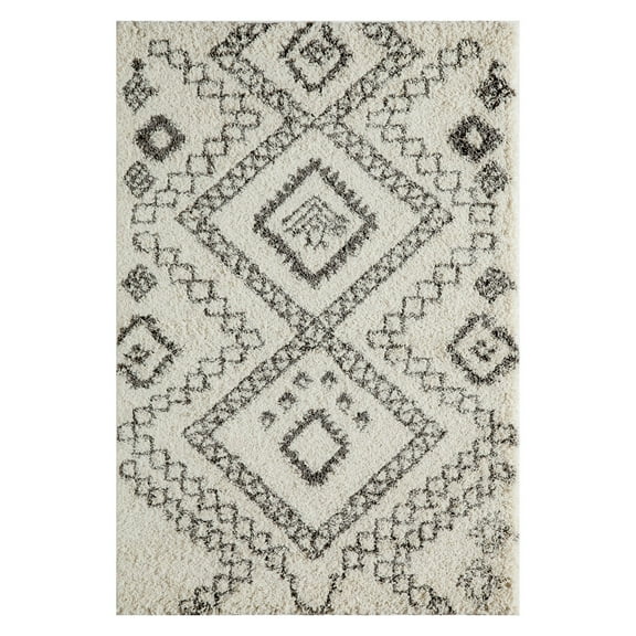 Momeni Maya 3'11" X 5'7" Contemporary Rug in Ivory