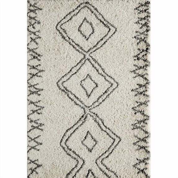 Momeni Geometric Modern Area Rugs, Beige