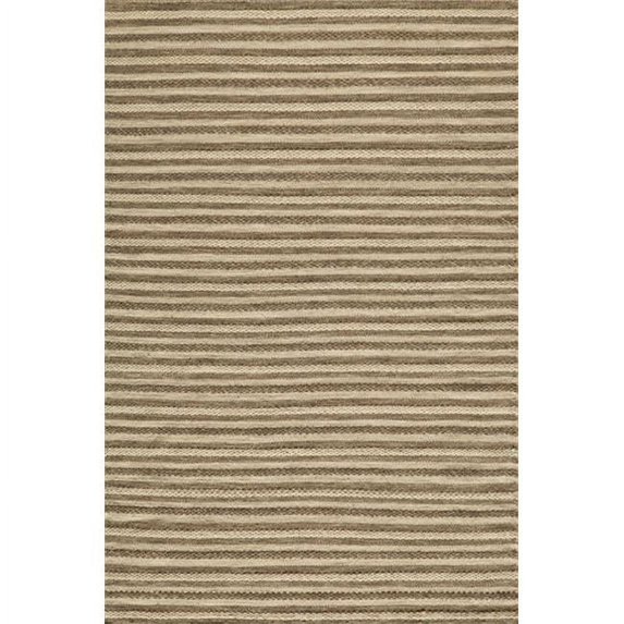 Momeni Mesa 5' X 8' Contemporary Hand Woven Wool Rug in Natural