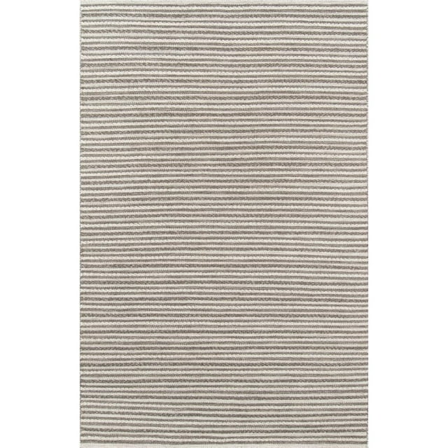 Momeni Mesa 5' X 8' Contemporary Hand Woven Wool Rug in Natural