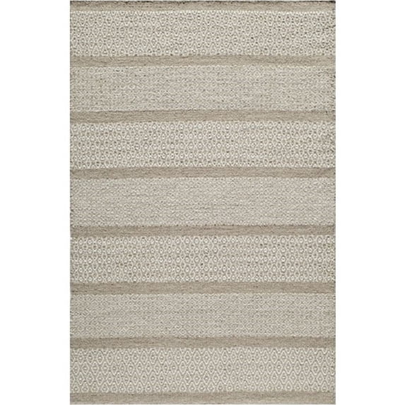 Momeni Mesa 3'6" X 5'6" Contemporary Hand Woven Wool Rug in Beige