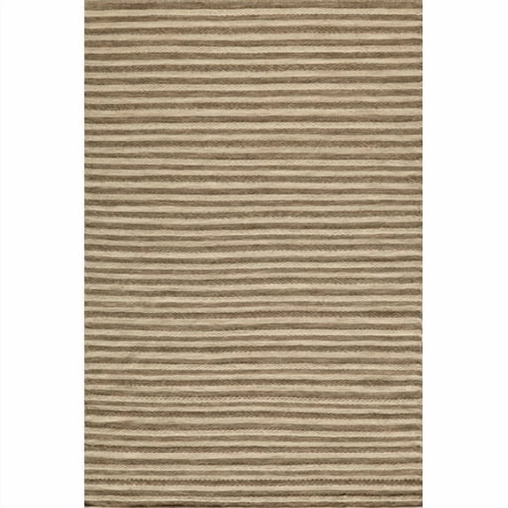Momeni Mesa 2' X 3' Contemporary Hand Woven Wool Rug in Natural