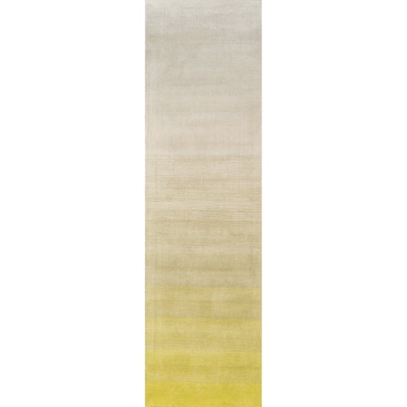 Momeni Metro Wool Hand Tufted Citrus Runner 2'3" X 8'