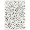 thumbnail image 1 of Momeni Monaco Polypropylene and Polyester Machine Made Ivory Area Rug 3'3" X 5', 1 of 4