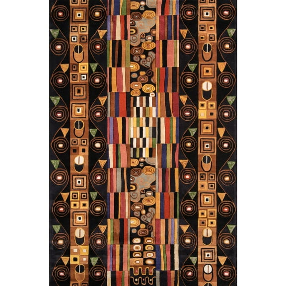 Momeni New Wave Mosaic Stripe Area Rug