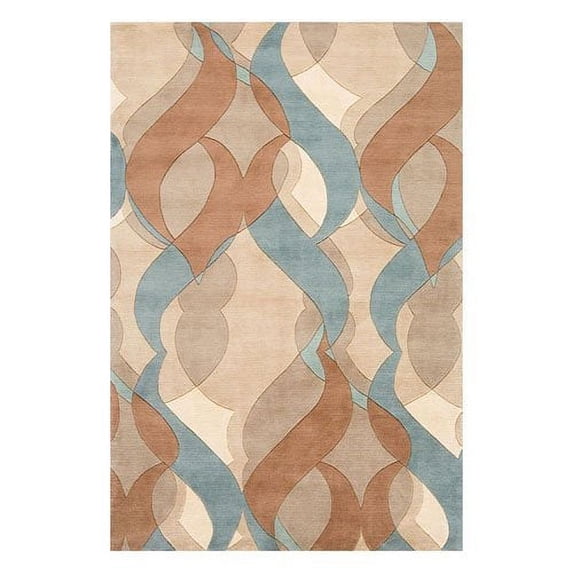 Momeni New Wave Wave Reverb Multi NW-97 Area Rug