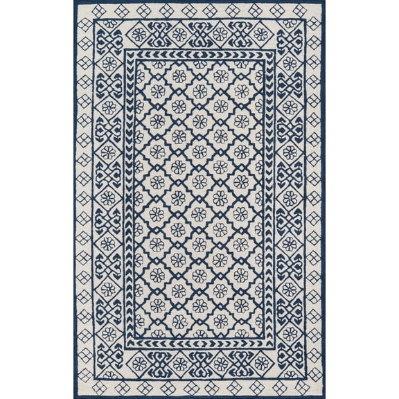 Momeni Newport Border Area Rug