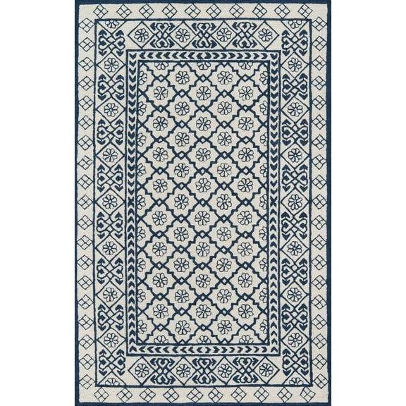 Momeni Newport Border Area Rug
