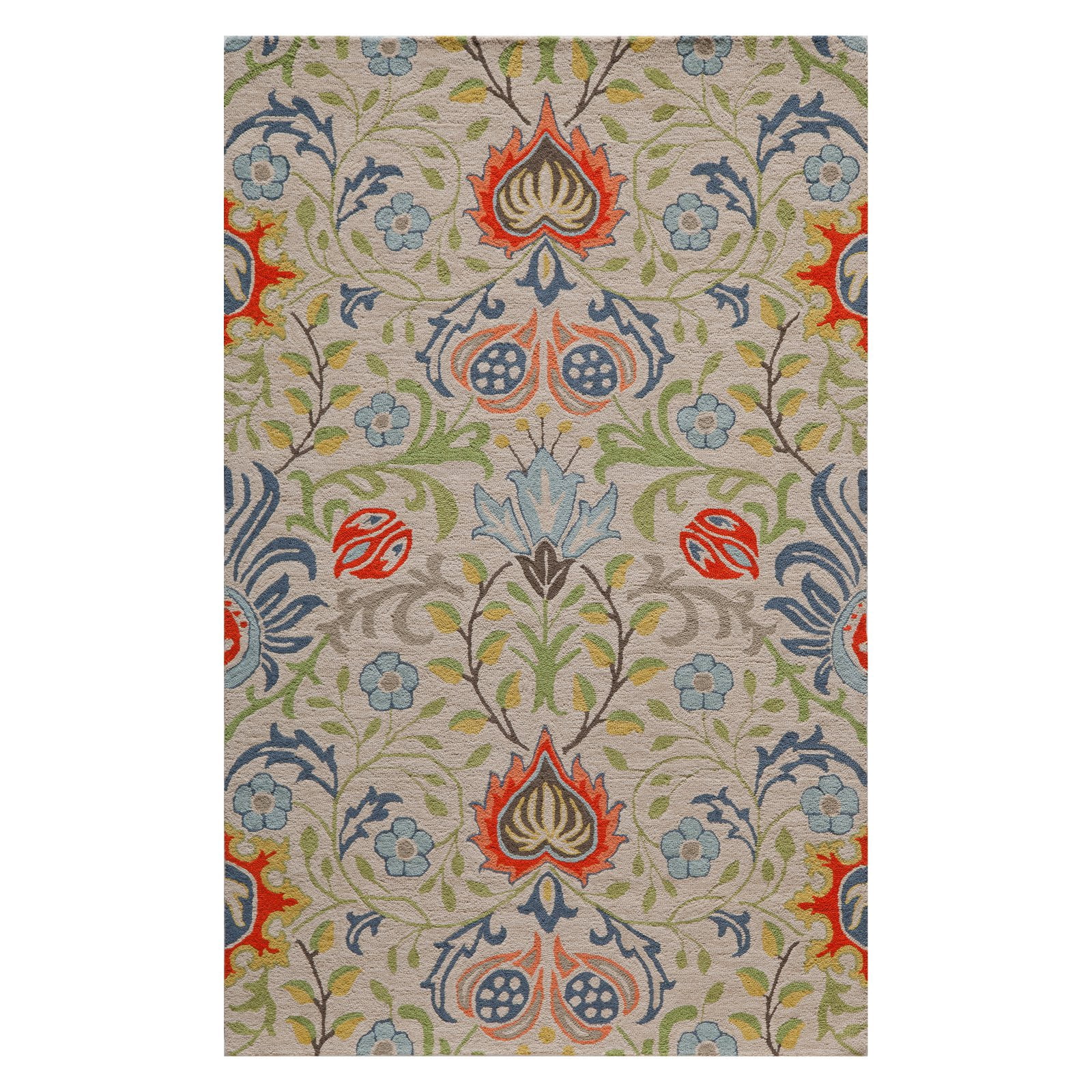 Momeni Rugs Newport Collection, 100% Wool Hand Tufted Loop Cut ...