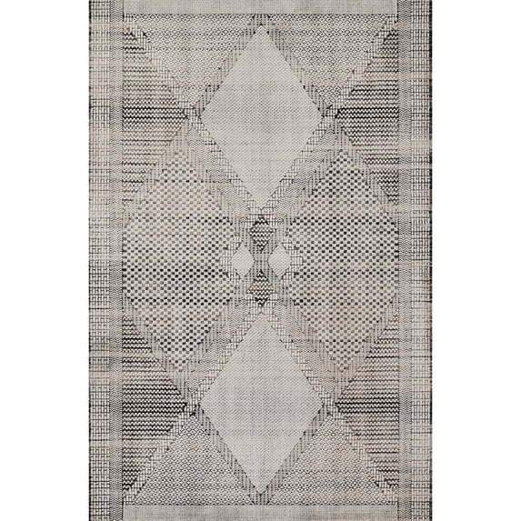 Momeni Noho Polyester Ivory Area Rug 2' X 3'