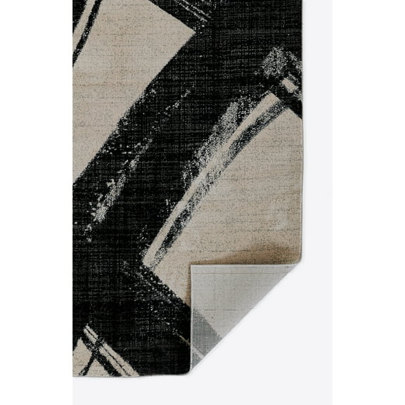 Momeni Contemporary Rectangle Area Rug, Ivory, 3'11" X 5'7"